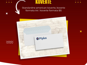 KOVERTE SA ŠTAMPOM - Koverta