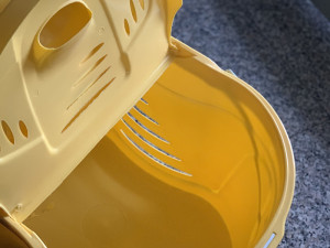 Korpa Piknik nosiljka sa ručkama Žuta / NOVO