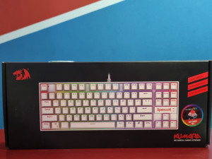 ReDragon Kumara K552 White RGB RED SWITCH gaming tastatura