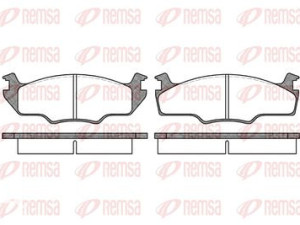 PLOČICE PREDNJE VW GOLF 2, 3, 1,6TD, SEAT, PASSAT,CADDY