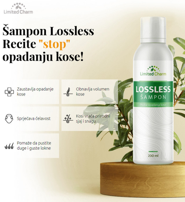 LOSSLESS ŠAMPON PROTIV ĆELAVOSTI OPADANJA KOSE DLAKE