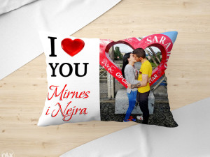 Foto Jastuk Narudžba - I love you