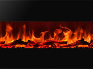 ELEKTRIČNI KAMIN AFLAMO ALBION BLACK 42