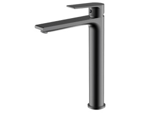 Baterija za umivaonik visoka mat crna Hale S240 Eckle