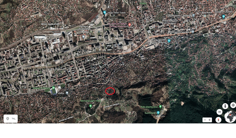 SIGENX prodaje: Zemljište / Vraca / Novo Sarajevo 12