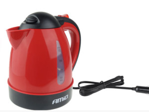 Auto kuhalo za vodu crveno AMIO za automobil 12V 031418