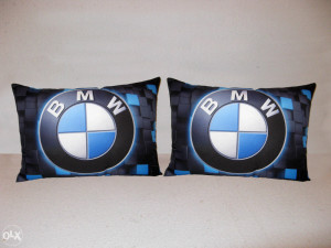 Auto jastuci 2kom (za naslon sjedišta) sa gumom pozadi