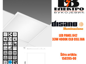 LED panel 842 33W 4000K CLD CELL BIA Disano