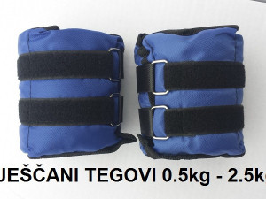 Pjescani tegovi - tegovi za noge