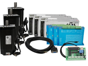 Set Hibridni Nema34 8Nm 3 Ose - Enkoder CNC Motor