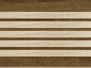 Keramička pločica Inserto Lucia Strips Brown 25x50