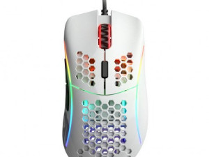 GLORIOUS Model D RGB glossy white