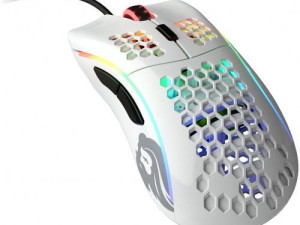 GLORIOUS Model D- RGB glossy white