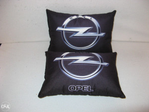 Auto jastuci 2kom (za naslon sjedišta) sa gumom pozadi