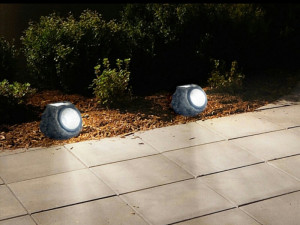 Led solarna rasvjeta , u obliku kamena, vrt 065 207 487