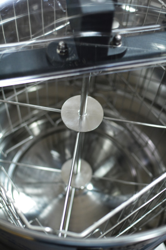 Vrcaljka za med 4 rama/okvira LR inox - Akcija/Rasprodaja
