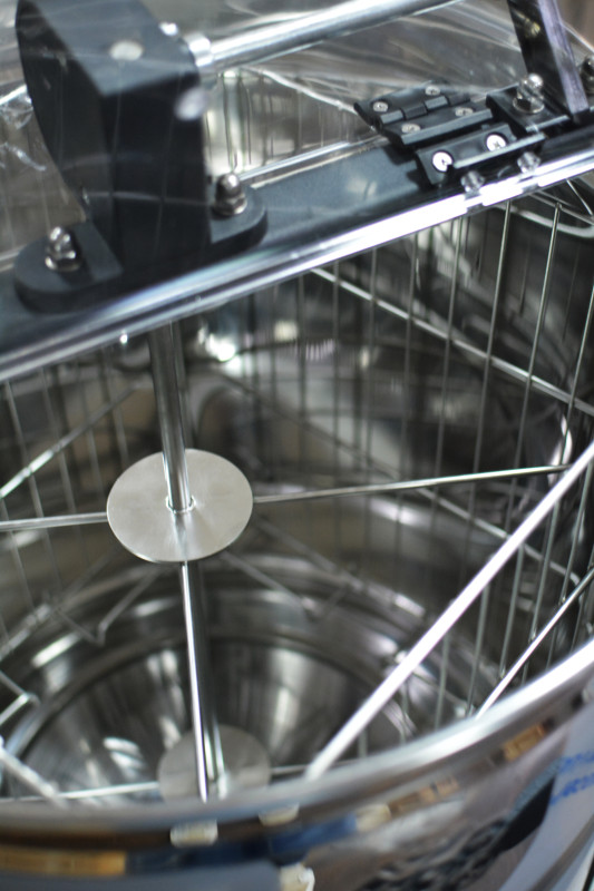 Vrcaljka za med 4 rama/okvira LR inox - Akcija/Rasprodaja