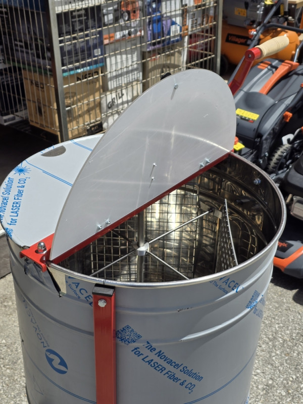 Vrcaljka za med 4 rama/okvira LR inox - Akcija/Rasprodaja