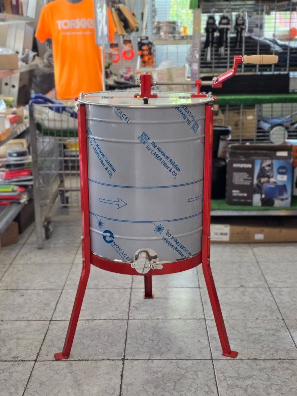 Vrcaljka za med 4 rama/okvira LR inox - Akcija/Rasprodaja