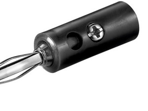 Banana utikac crni crna 4mm (000283)