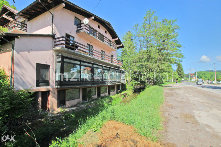 m2: Miševići. Objekat 725m2 preko puta fabrike cigle