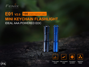 Baterijska lampa privjesak Fenix E01 V2.0