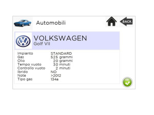 Aparat za punjenje klima u vozilima Spin Breeze Touch