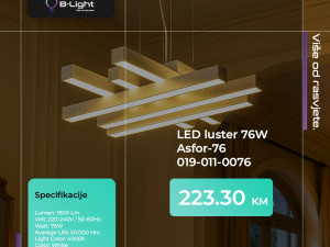 LED luster 76W Asfor-76 019-011-0076