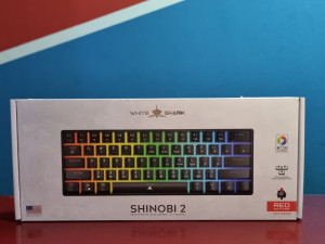 WHITE SHARK SHINOBI 2 RED SWITCH gaming tastatura