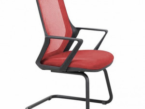 MASTER - Stolica kancelarijska fiksna crvena LBR 04