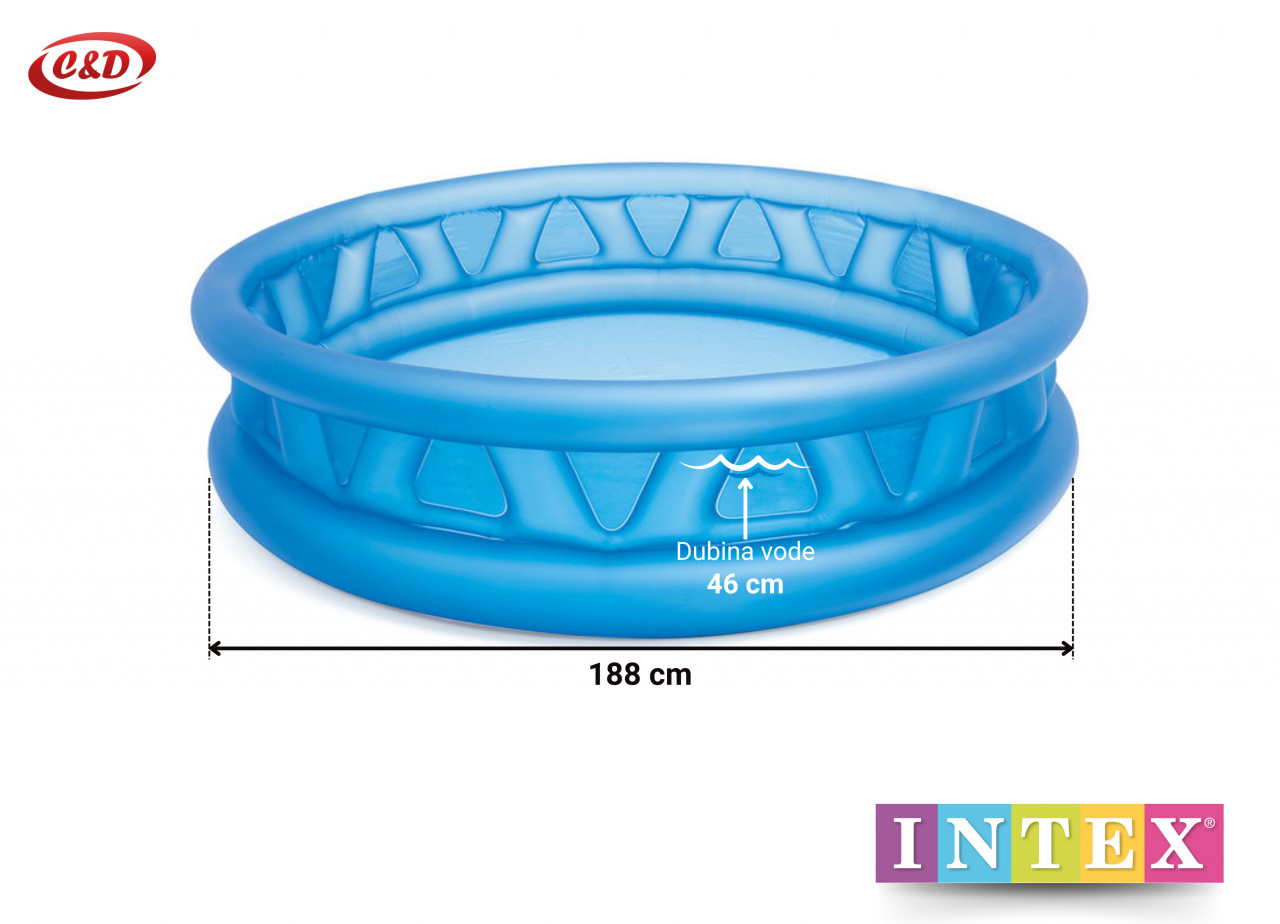 INTEX Bazen; 188 x 46 cm
