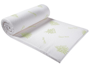 Nadmadrac aloe vera memory pjena + navlaka 140x200cm
