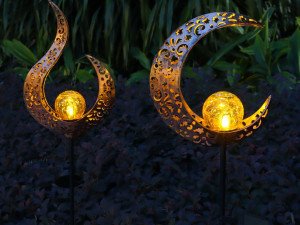 SOLARNE vrtne LED lampe (2 kom). GARANCIJA!!! 03981