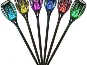 SOLARNE vrtne LED lampe (2 kom). GARANCIJA!!! 03861
