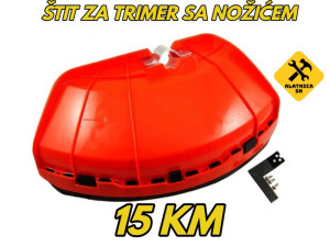 Štit za trimer sa nožićem