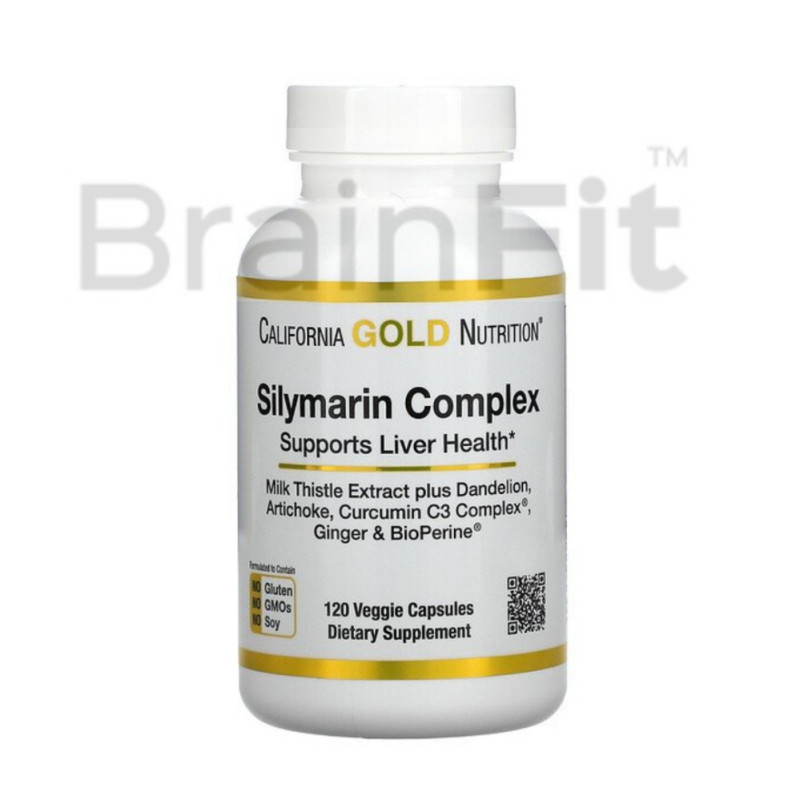 Silymarin Complex, Silimarin, Sikavica, JETRA, 120 kaps - Biljni ...