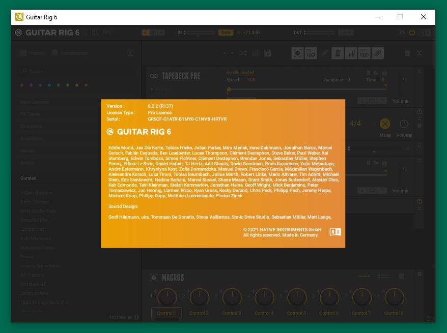 Guitar Rig 6 Pro