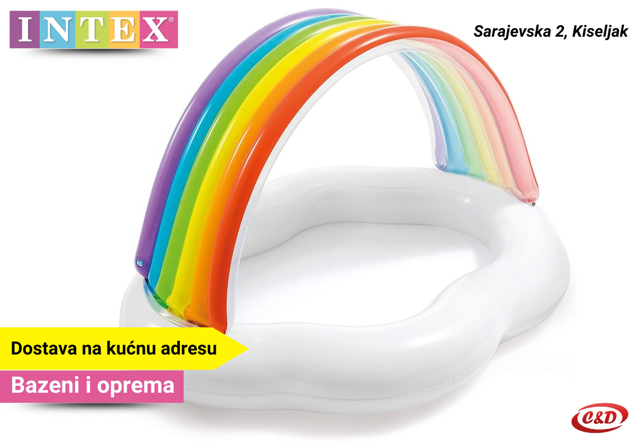 INTEX Bazen; 142 x 119 x 84 cm
