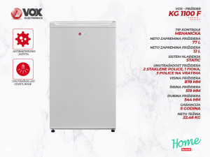 VOX Frižider, KS 1100 F