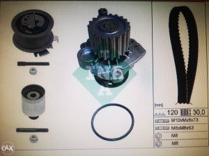 Golf V 1.9 77kw Set zupčastog   vodena pumpa Metelli