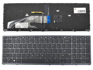 HP Zbook 15 G3 17 G3 BLACK US backlit