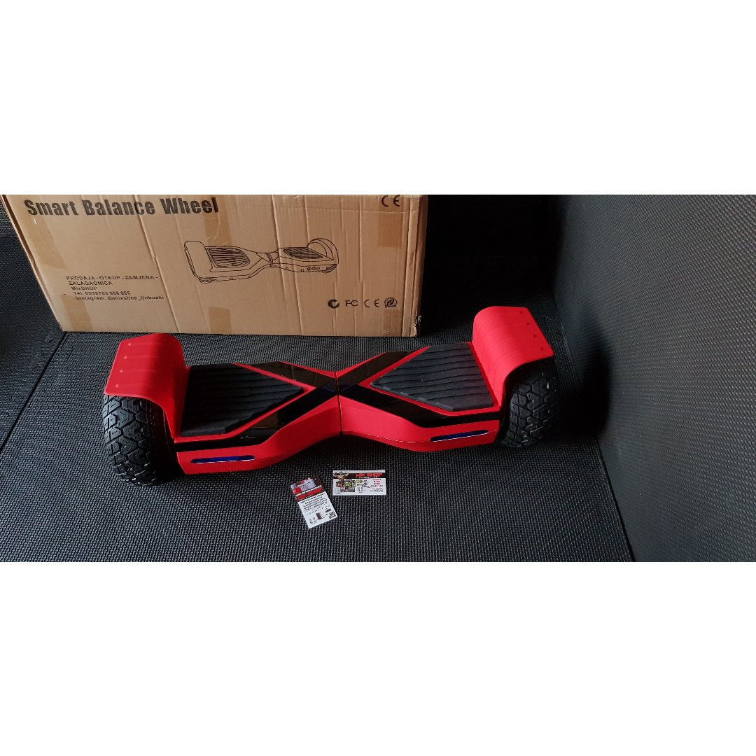 LED Haverboard OFF ROAD 10 inci X Hoverbord Skuter