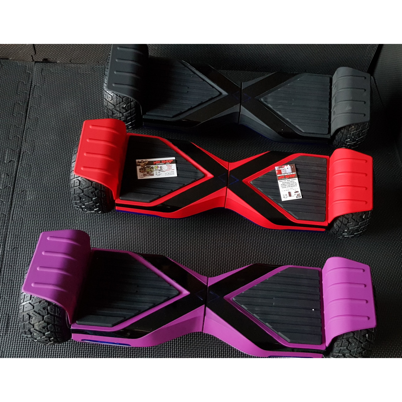 LED Haverboard OFF ROAD 10 inci X Hoverbord Skuter