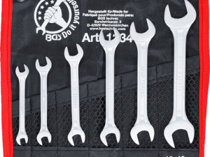 Set dvostrukih vilastih ključeva, 6-dijelni (BGS 1234)