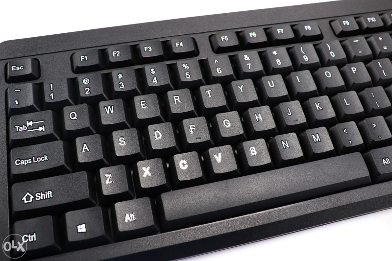 Tipkovnica i miš žičani set Inter-Tech KB-118 EN