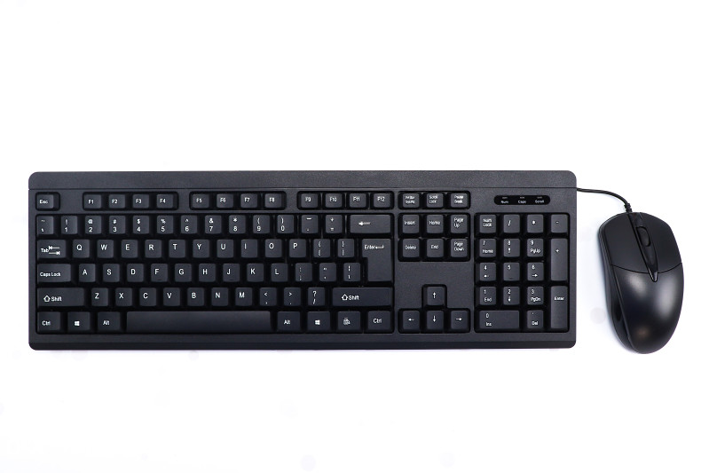 Tipkovnica i miš žičani set Inter-Tech KB-118 EN