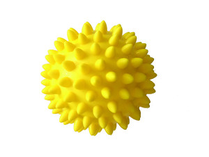 Loptica za vježbanje šake (žuta)