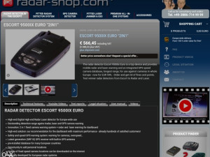 Radar detektor Escort Passport 9500i