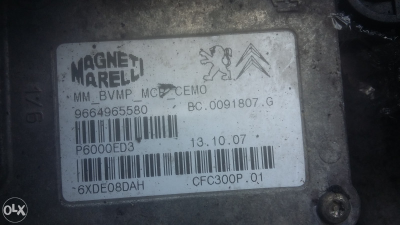 MJENJAC CITROEN C4 PICASSO 1.6 HDI / 9682173310