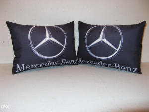 Auto jastuci 2kom (za naslon sjedišta) sa gumom pozadi